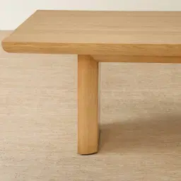 Salvador Light Oak Veneer Dining Table 180x100cm