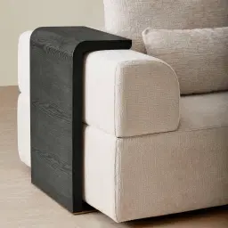 Reeves Black Ash Veneer Side Table