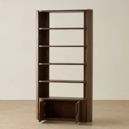 Napa Caramel Oak Bookshelf