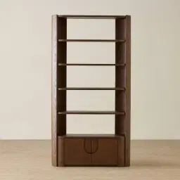 Napa Caramel Oak Bookshelf