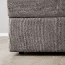 Riviera III Graphite Fabric Modular Sofa