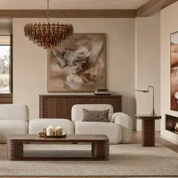 Capri Stone White 3 Pieces Modular Right Chaise Sofa