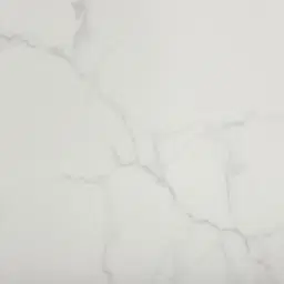 Grayson Black Dining Table with Statuario White Sintered Stone Top - 200x118cm