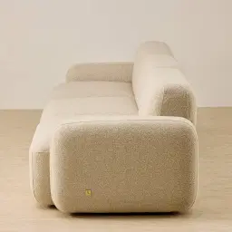 Capri Pearl Beige 3 Pieces Sofa