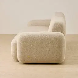 Capri Pearl Beige 2 Pieces Sofa