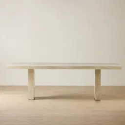 Port Lucienne Taj Mahal Sintered Stone Dining Table 240x118cm