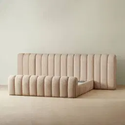 Gabriella Antelope Fabric King Bed